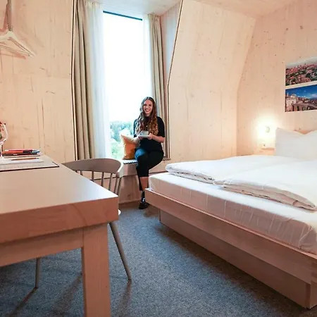 Hotel Bergamo Modern & Zentral In Klimaanlage 3 Min Zum Schloss Wlan Fruehstueck Optional Besonderes Nachhaltiges Stadthotel In Moderner Holzbauweise 3*